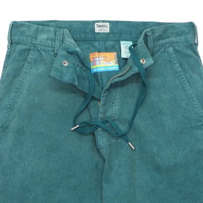 画像5: SMITH'S AMERICAN（スミスアメリカン）LES HALLES painter（レアールペインター）"Uneven Corduroy / Garment dye" / Jade（ジェード）【裾上げ無料】