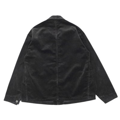 画像2: Post O'Alls（ポストオーバーオールズ）POS-Travail 2（ポストラバイル 2） "Widewale Cords" / Charcoal（チャコール）
