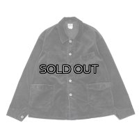 Post O'Alls（ポストオーバーオールズ）POS-Travail 2（ポストラバイル 2） "Widewale Cords" / Charcoal（チャコール）