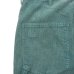 画像6: SMITH'S AMERICAN（スミスアメリカン）LES HALLES painter（レアールペインター）"Uneven Corduroy / Garment dye" / Jade（ジェード）【裾上げ無料】