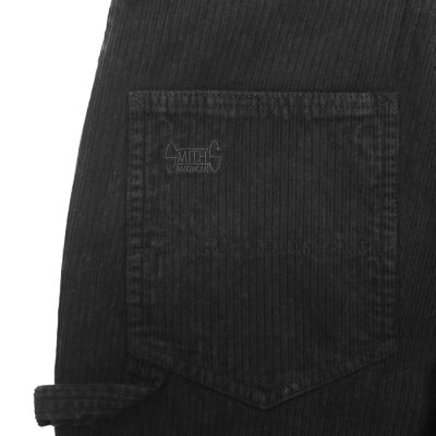 画像6: SMITH'S AMERICAN（スミスアメリカン）LES HALLES painter（レアールペインター）"Uneven Corduroy / Garment dye" / Noir（ブラック）【裾上げ無料】
