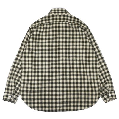 画像2: Post O'Alls（ポストオーバーオールズ）St.Louis（セント・ルイス）”Cotton Flannel Plaid" / Grey Block（グレー ブロックチェック）