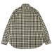 画像2: Post O'Alls（ポストオーバーオールズ）St.Louis（セント・ルイス）”Cotton Flannel Plaid" / Grey Block（グレー ブロックチェック） (2)