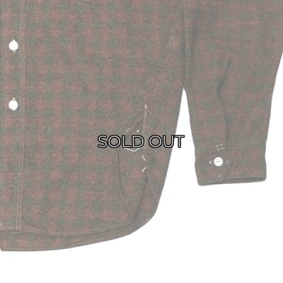 画像5: Post O'Alls（ポストオーバーオールズ）St.Louis（セント・ルイス）”Cotton Flannel Plaid" / Orange Block（オレンジ ブロックチェック）