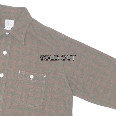 画像4: Post O'Alls（ポストオーバーオールズ）St.Louis（セント・ルイス）”Cotton Flannel Plaid" / Orange Block（オレンジ ブロックチェック）