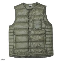 ＜40%OFF＞NANGA（ナンガ）INNER DOWN VEST（インナーダウンベスト）/Khaki（カーキ）※サイズXLのみ