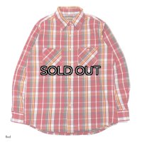 CAMCO（カムコ）Heavy Wight Flannel Shirt（ヘビーウエイト フランネルシャツ）/ Red（レッド）