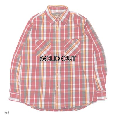 画像1: CAMCO（カムコ）Heavy Wight Flannel Shirt（ヘビーウエイト フランネルシャツ）/ Red（レッド）