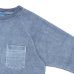 画像4: Good On（グッドオン）Long Sleeve Heavy Raglan Pocket Tee（ロングスリーブヘビーラグランポケットTシャツ）"Pigment Dye" / Ajisai（アジサイ）