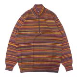 COOHEM（コーヘン）MULTI KURARI TENJIKU KNIT PULLOVER（マルチクサリ天竺ニットプルオーバー）/ Red（レッド）