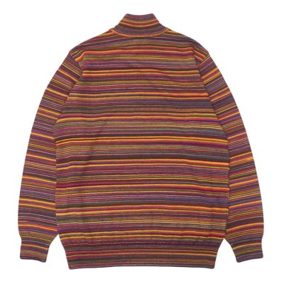 画像2: COOHEM（コーヘン）MULTI KURARI TENJIKU KNIT PULLOVER（マルチクサリ天竺ニットプルオーバー）/ Red（レッド）
