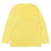 画像2: Good On（グッドオン）Long Sleeve Henley Neck Tee（ロングスリーブヘンリーネックTシャツ）"Pigment Dye" / Straw（ストロー） (2)