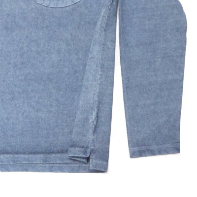 画像5: Good On(グッドオン)Long Sleeve Heavy Raglan Pocket Tee(ロングスリーブヘビーラグランポケットTシャツ)"Pigment Dye" / Ajisai(アジサイ)