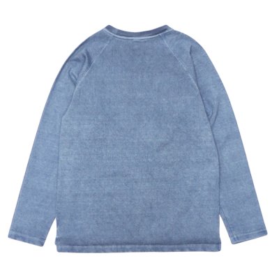 画像2: Good On（グッドオン）Long Sleeve Heavy Raglan Pocket Tee（ロングスリーブヘビーラグランポケットTシャツ）"Pigment Dye" / Ajisai（アジサイ）