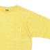 画像4: Good On（グッドオン）Long Sleeve Heavy Raglan Pocket Tee（ロングスリーブヘビーラグランポケットTシャツ）"Pigment Dye" / Straw（ストロー）