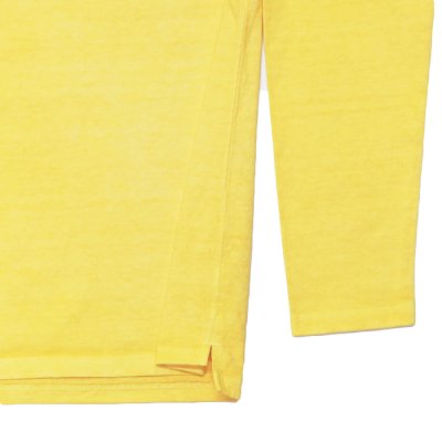 画像5: Good On(グッドオン)Long Sleeve Heavy Raglan Pocket Tee(ロングスリーブヘビーラグランポケットTシャツ)"Pigment Dye" / Straw(ストロー)