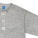 画像4: Good On（グッドオン）Long Sleeve Heavy Henley Neck Tee（ロングスリーブヘビーヘンリーネックTシャツ）"Pigment Dye" / Ash（アッシュ）
