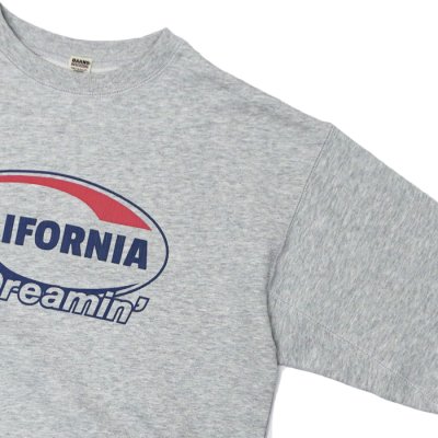 画像4: BARNS OUTFITTERS (バーンズアウトフィッターズ)Super Heavy Weight  Sweat Shirt(スーパーヘビーウェイトスウェットシャツ)"Calfornia Dreamin'" / Grey(グレー)