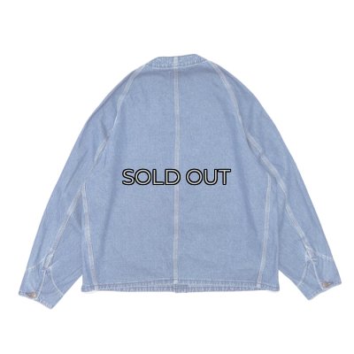 画像2: BARNS OUTFITTERS×BIG MAC（バーンズアウトフィッターズ×ビックマック）Denim Engineers Jacket（デニムエンジニアーズジャケット） / L,Indigo（ライトインディゴ）