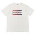 画像1: BARNS OUTFITTERS (バーンズアウトフィッターズ) "STANDARD" TSURI-AMI Crew Print T-Shirt (吊り編みクループリントTシャツ)"CALIFORNIA" / White（ホワイト） (1)