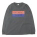 画像1: BARNS OUTFITTERS×BIG MAC（バーンズアウトフィッターズ×ビックマック） L/S T-Shirt（ロングスリーブTシャツ）"Pigment Dye" /Charcoal（チャコール） (1)