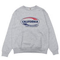 BARNS OUTFITTERS (バーンズアウトフィッターズ）Super Heavy Weight  Sweat Shirt（スーパーヘビーウェイトスウェットシャツ）"Calfornia Dreamin'" /Grey（グレー）