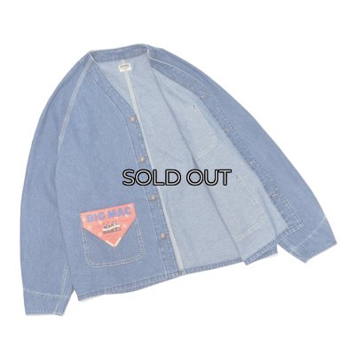 画像3: BARNS OUTFITTERS×BIG MAC（バーンズアウトフィッターズ×ビックマック）Denim Engineers Jacket（デニムエンジニアーズジャケット） / L,Indigo（ライトインディゴ）