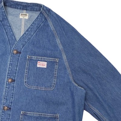 画像5: BARNS OUTFITTERS×BIG MAC(バーンズアウトフィッターズ×ビックマック)Denim Engineers Jacket(デニムエンジニアーズジャケット) / L,Indigo(ライトインディゴ)