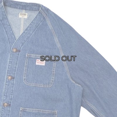 画像5: BARNS OUTFITTERS×BIG MAC（バーンズアウトフィッターズ×ビックマック）Denim Engineers Jacket（デニムエンジニアーズジャケット） / L,Indigo（ライトインディゴ）