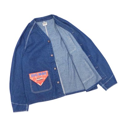 画像3: BARNS OUTFITTERS×BIG MAC(バーンズアウトフィッターズ×ビックマック)Denim Engineers Jacket(デニムエンジニアーズジャケット) / Indigo(インディゴ)