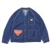 画像1: BARNS OUTFITTERS×BIG MAC（バーンズアウトフィッターズ×ビックマック）Denim Engineers Jacket（デニムエンジニアーズジャケット） / Indigo（インディゴ） (1)