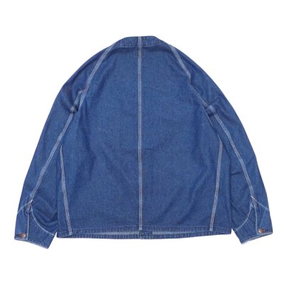 画像2: BARNS OUTFITTERS×BIG MAC（バーンズアウトフィッターズ×ビックマック）Denim Engineers Jacket（デニムエンジニアーズジャケット） / Indigo（インディゴ）