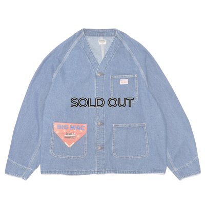 画像1: BARNS OUTFITTERS×BIG MAC（バーンズアウトフィッターズ×ビックマック）Denim Engineers Jacket（デニムエンジニアーズジャケット） / L,Indigo（ライトインディゴ）