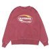 画像1: BARNS OUTFITTERS (バーンズアウトフィッターズ）Super Heavy Weight  Sweat Shirt（スーパーヘビーウェイトスウェットシャツ）"Calfornia Dreamin'" / Red（レッド） (1)