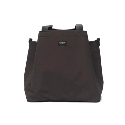 画像1: STANDARD SUPPLY（スタンダードサプライ）2WAY FOLD TOTE（2ウェイホールドトートバッグ）"60/40 SIMPLICITY Limited Edition" / Dark Brown（ダークブラウン）