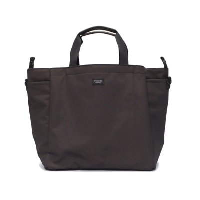 画像2: STANDARD SUPPLY（スタンダードサプライ）2WAY FOLD TOTE（2ウェイホールドトートバッグ）"60/40 SIMPLICITY Limited Edition" / Dark Brown（ダークブラウン）