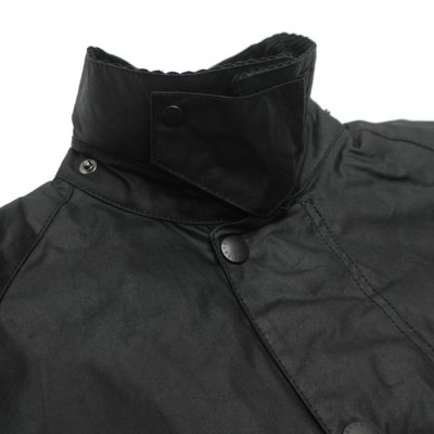 画像5: Barbour（バブァー）TRANSPORT WAX JACKET（トランスポートワックスジャケット）"Wax Cotton" / Black（ブラック）