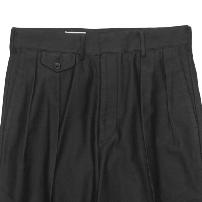 画像4: 【PointUp10%11/10迄】KAPTAIN SUNSHINE（キャプテンサンシャイン）Belted Riviera Pants（ベルテッドリヴェラパンツ） / Black（ブラック）