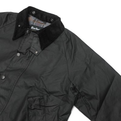 画像4: Barbour（バブァー）TRANSPORT WAX JACKET（トランスポートワックスジャケット）"Wax Cotton" / Black（ブラック）