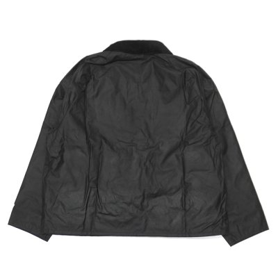 画像2: Barbour（バブァー）TRANSPORT WAX JACKET（トランスポートワックスジャケット）"Wax Cotton" / Black（ブラック）