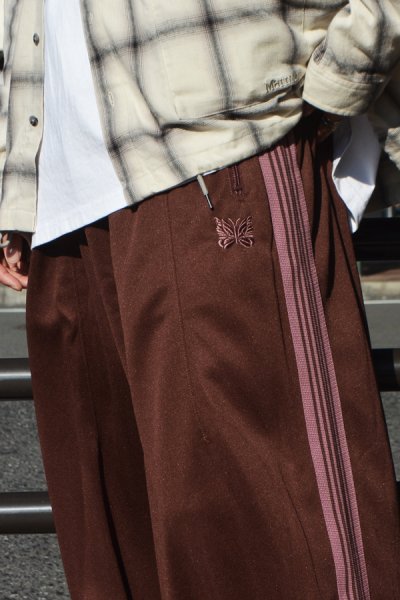 画像9: 【PointUp10%11/10迄】NEEDLES（ニードルズ）H.D Track Pant（ヒザデルトラックパンツ）"Poly Smooth" / Green（グリーン）