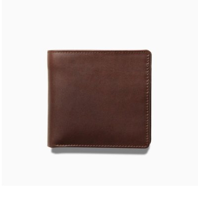 画像1: Whitehouse Cox(ホワイトハウスコックス)S7532 Coin Wallet(2つ折りウォレット)/Brown×Tan(ブラウン×タン)