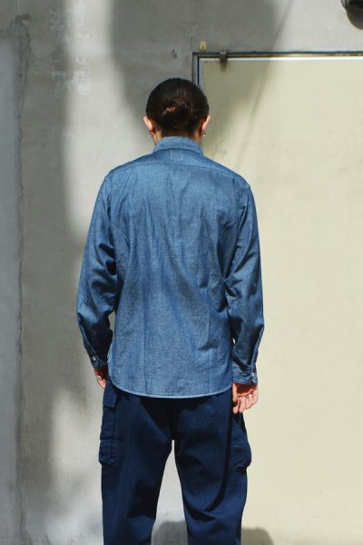 画像9: Post O'Alls（ポストオーバーオールズ）St.Louis（セント・ルイス）”Chambray" / Indigo（インディゴ）