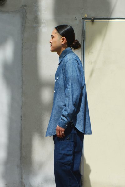画像8: Post O'Alls（ポストオーバーオールズ）St.Louis（セント・ルイス）”Chambray" / Indigo（インディゴ）
