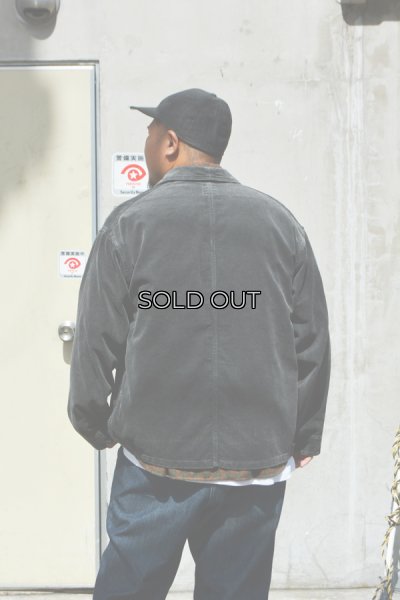 画像12: Post O'Alls（ポストオーバーオールズ）POS-Travail 2（ポストラバイル 2） "Widewale Cords" / Charcoal（チャコール）