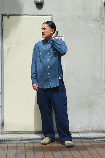 画像10: Post O'Alls（ポストオーバーオールズ）St.Louis（セント・ルイス）”Chambray" / Indigo（インディゴ）