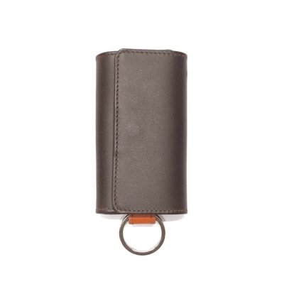 画像1: Whitehouse Cox（ホワイトハウスコックス）S9692 Key Case With Ring（キーケース）/Brown×Tan（ブラウン×タン）