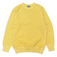 Good On（グッドオン）Raglan Crew Sweat（ラグランクルースウェット）"Pigment Dye" / Straw（ストロー）