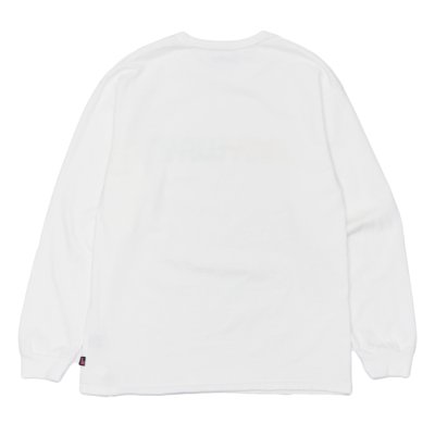 画像3: Sloppy Supply（スラッピーサプライ）Long Sleeve Print Tee（ロングスリーブプリントTシャツ）"ANYWAY" / White（ホワイト）・Black（ブラック）