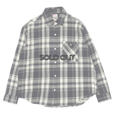画像1: BARNS OUTFITTERS×BIG MAC（バーンズアウトフィッターズ×ビックマック）Flannel L/S Shirt（フランネルロングスリーブシャツ） / Black（ブラック）